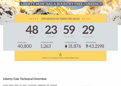Liberty Coin – HYIP Template : ID – 14