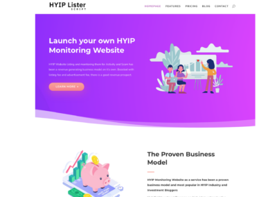 HYIP Lister Script
