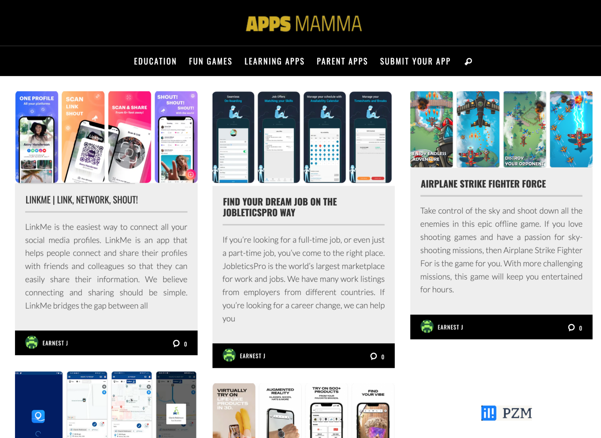gegosoft_technologies_portfolio_wordpress_website_appsmamma