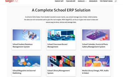 GegoK12 – Promotional Website