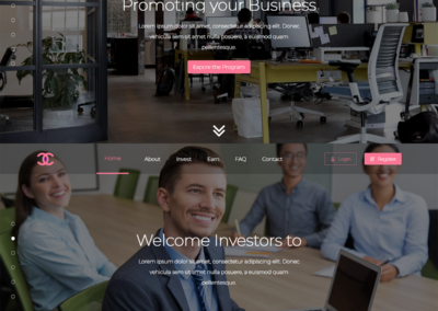 Double X – HYIP Template : ID – 26