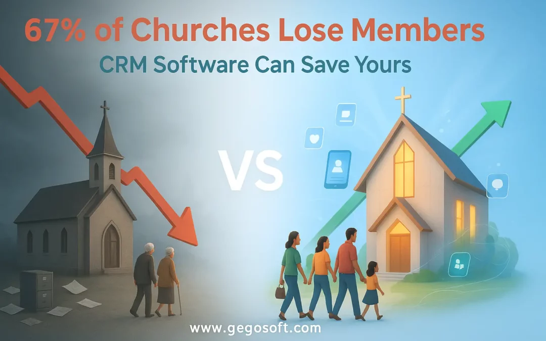 Why 67% of Churches Are Losing Members (And How Modern CRM Software Can Save Yours)