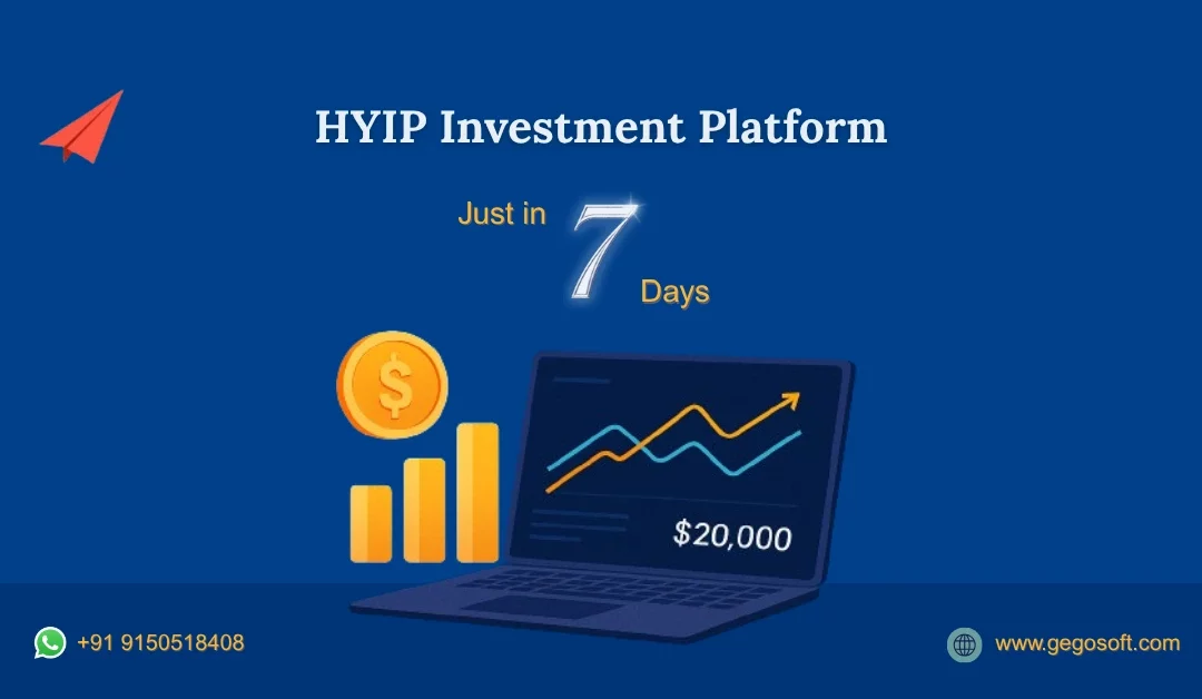 Case Study: How a Startup Launched a Scalable HYIP Investment Platform in Just 7 Days