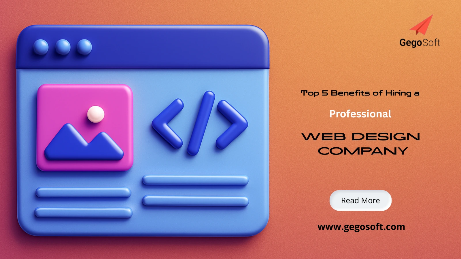 professional web design company benefits