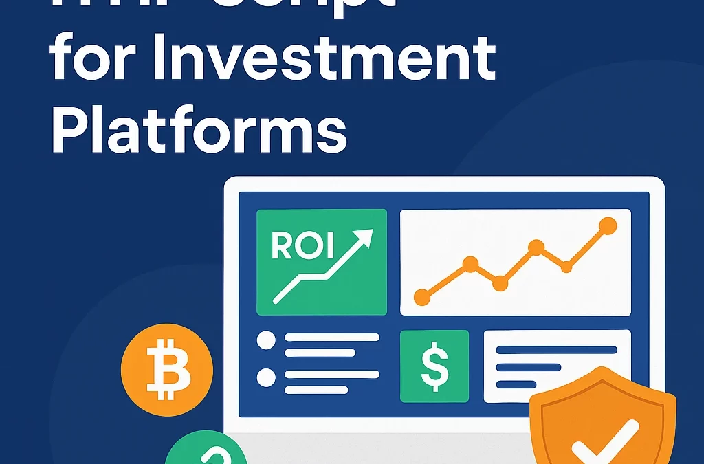 How CTOs Are Using HYIP Scripts to Accelerate Investment Platform Deployment
